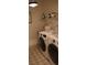 Laundry room with washer, dryer, sink, and shelving at 2656 White Rock Dr, Buford, GA 30519