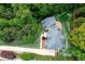 Bird's eye view of an estate surrounded by greenery and featuring a spacious layout at 2930 Burnt Hickory Nw Rd, Marietta, GA 30064