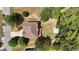 Birds eye view of the home showing the backyard, deck, and surrounding landscape at 3113 Brians Creek Se Dr, Conyers, GA 30013