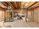 Spacious unfinished basement awaiting personalization with concrete floor at 3113 Brians Creek Se Dr, Conyers, GA 30013