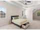 Spacious main bedroom featuring a decorative trey ceiling, and sitting nook at 3113 Brians Creek Se Dr, Conyers, GA 30013