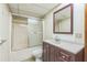 Bathroom with a sink, shower/tub and tile flooring at 3430 Shorelake Dr, Tucker, GA 30084