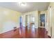 Bedroom offering hardwood floors, mirrored closet, and an ensuite bath at 3430 Shorelake Dr, Tucker, GA 30084