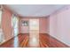 Spacious living room featuring hardwood floors at 3430 Shorelake Dr, Tucker, GA 30084