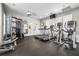 Well-equipped gym featuring treadmills, elliptical machines, and weight training equipment at 850 Piedmont Ne Ave # 1409, Atlanta, GA 30308