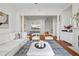 Open concept living space with views of the kitchen and an elegant design at 850 Piedmont Ne Ave # 1409, Atlanta, GA 30308