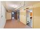 Basement featuring carpet and access to the finished basement area at 2823 Connally Sw Dr, Atlanta, GA 30311