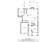Detailed floor plan showcasing the layout of rooms, including the kitchen, living area, and garage at 2859 Seagrave Way, Marietta, GA 30066