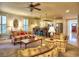 Spacious living room with an open layout, kitchen access, and abundant natural light at 2859 Seagrave Way, Marietta, GA 30066
