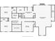 Floor plan showcasing the layout of the bedrooms, bathrooms, and closet locations at 9482 Deer Crossing Ln, Jonesboro, GA 30236