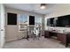 Functional home office with large windows, neutral walls, modern desk, and ample workspace at 360 Winston Cir, Canton, GA 30114