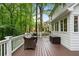 Spacious deck offers peaceful views of the backyard and natural landscape, providing a serene outdoor experience at 4442 Freeman Rd, Marietta, GA 30062