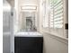 Bathroom features a modern sink, stylish vanity, and updated lighting fixture at 104 Terrace Ne Dr # 1, Atlanta, GA 30305