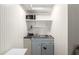 Compact kitchenette with a microwave, sink, and storage space at 104 Terrace Ne Dr # 1, Atlanta, GA 30305