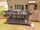 Two level back deck with a peaceful view of the backyard trees at 279 Sturry Dr, Mcdonough, GA 30252