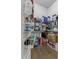 Organized pantry with wire shelving fully stocked with goods at 279 Sturry Dr, Mcdonough, GA 30252