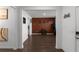 Bright living room featuring hardwood floors, and a doorway leading to the rest of the home at 435 Noblewood Dr, Mcdonough, GA 30252