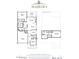 Floor plan for the Madeira model home from Windsong Life, including room names and dimensions at 1307 Cedarcrest Blvd, Acworth, GA 30101