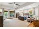 Spacious main bedroom with French doors leading to a balcony and a neutral color scheme at 5122 Cantrell Se Pt, Acworth, GA 30101