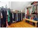 Walk-in closet with wood floors and ample storage at 5122 Cantrell Se Pt, Acworth, GA 30101