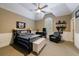 Cozy bedroom with sports decor, a comfortable bed, and plush carpet at 1412 Lanier Ne Mnr, Atlanta, GA 30319