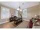 Inviting office space with classic details, including a cozy couch and elegant lighting at 1412 Lanier Ne Mnr, Atlanta, GA 30319