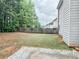 The home has a large backyard area with a wooden privacy fence at 5584 Dendy Trce, Fairburn, GA 30213