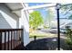 Inviting front porch with view of the parking and green spaces at 277 Clearview Ct, Villa Rica, GA 30180