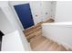 Clean and bright staircase with wood flooring at 277 Clearview Ct, Villa Rica, GA 30180