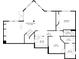 Basement floorplan showing recreation room, bedroom, wet bar, hall, bath and utility rooms at 3265 Belmont Glen Se Dr, Marietta, GA 30067