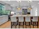 Stylish kitchen showcasing a large island, stainless steel appliances, and modern design at 3265 Belmont Glen Se Dr, Marietta, GA 30067