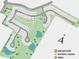 Community map featuring the location of the butterfly garden, playscape, trailhead, and model homes at 5240 Trescott Path, Cumming, GA 30028
