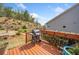 Outdoor deck space perfect for grilling and enjoying the scenic backyard at 221 Hickory Bluffs Pkwy, Canton, GA 30114