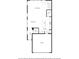 Detailed first floor plan showcasing the layout of the home at 4389 Treadle Sw Rd, Mableton, GA 30126