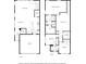 Floor plans showing the layout of both levels of the home at 4389 Treadle Sw Rd, Mableton, GA 30126