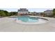 Community pool with surrounding deck and fence; perfect for relaxation and summer fun at 4389 Treadle Sw Rd, Mableton, GA 30126