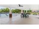 The community pavilion offers picnic tables and shade near the tennis courts for outdoor enjoyment at 1342 Winborn Nw Cir, Kennesaw, GA 30152