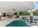 Covered picnic area features plenty of seating and offers views of the tennis courts at 1342 Winborn Nw Cir, Kennesaw, GA 30152