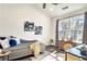 Bedroom with daybed, stylish décor, and a large window providing lots of natural light at 1365 Memorial Se Dr # 8, Atlanta, GA 30317