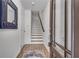 Bright entryway featuring wood floors, stairs, and natural light from the front door at 1365 Memorial Se Dr # 8, Atlanta, GA 30317
