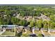 A beautiful aerial view of a neighborhood with lush green trees surrounding well-maintained homes at 2040 Parliament Dr, Lawrenceville, GA 30043