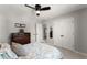 Comfortable bedroom with ceiling fan, closet, and relaxing atmosphere at 2040 Parliament Dr, Lawrenceville, GA 30043