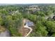 Aerial view of a charming home nestled amidst lush greenery in a serene neighborhood setting at 2841 Bettis Ct, Marietta, GA 30066