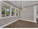 This dining room features large windows providing ample natural light at 2841 Bettis Ct, Marietta, GA 30066