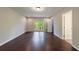 Spacious bedroom with wood floors, neutral walls, and two closets providing ample storage at 3803 Butternut Dr, Decatur, GA 30034