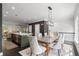 Stylish dining room adjacent to open-concept kitchen and living area, perfect for Gathering gatherings at 404 Wade Creek Rd, Alpharetta, GA 30009