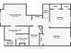 Detailed floor plan showcasing the layout of bedrooms, bathrooms, and closets within the home at 404 Wade Creek Rd, Alpharetta, GA 30009