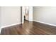 Bedroom with hardwood floors and access to an en-suite bathroom at 10 Ne Perimeter Summit Ne Blvd # 4428, Brookhaven, GA 30319