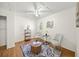 Comfortable bedroom featuring ceiling fan, neutral decor, and lots of natural light at 1961 Addison Ne Rd, Marietta, GA 30066