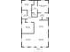 Detailed floor plan showcasing the layout of the home's rooms and dimensions at 2294 Hill Nw St, Atlanta, GA 30318